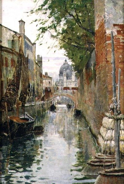 Santa Maria della Salute da William (after) Logsdail