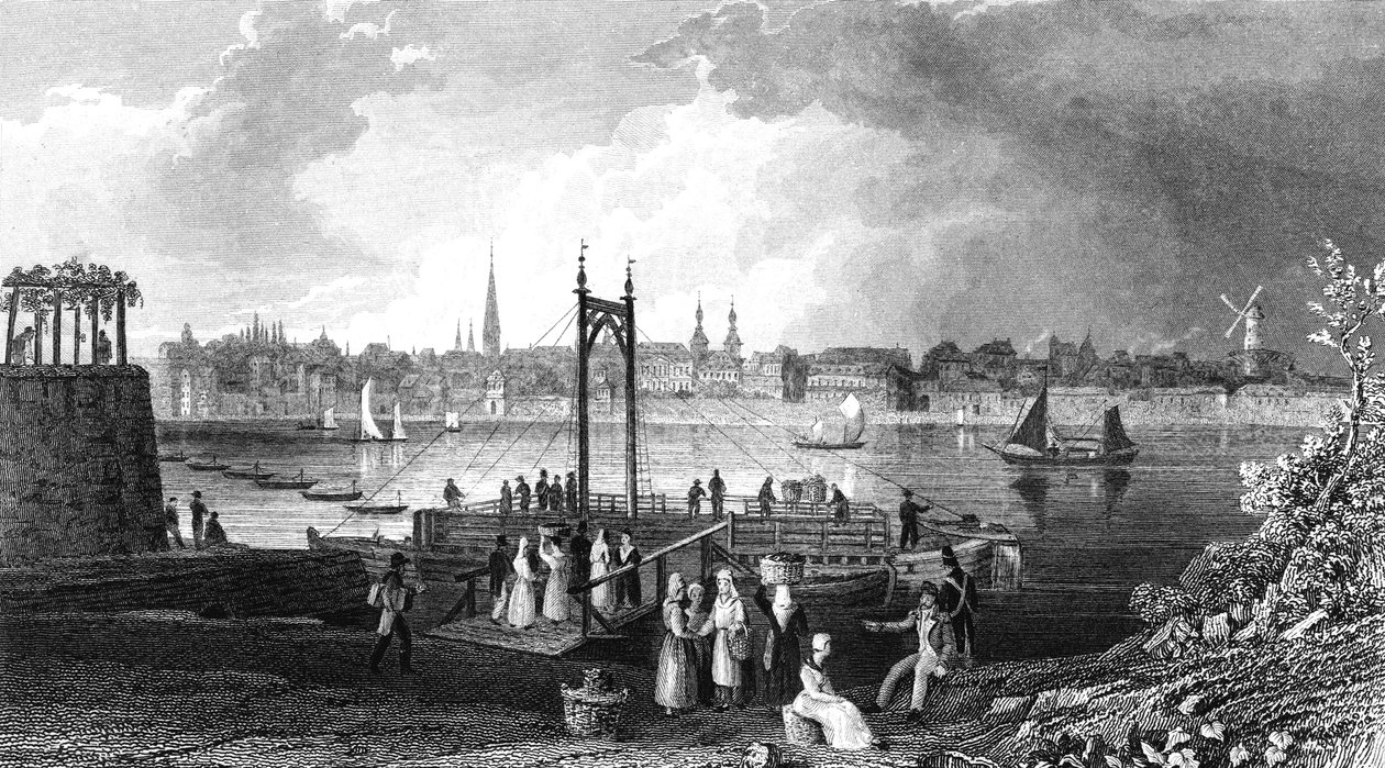 Bonn, Germania da William (after) Tombleson
