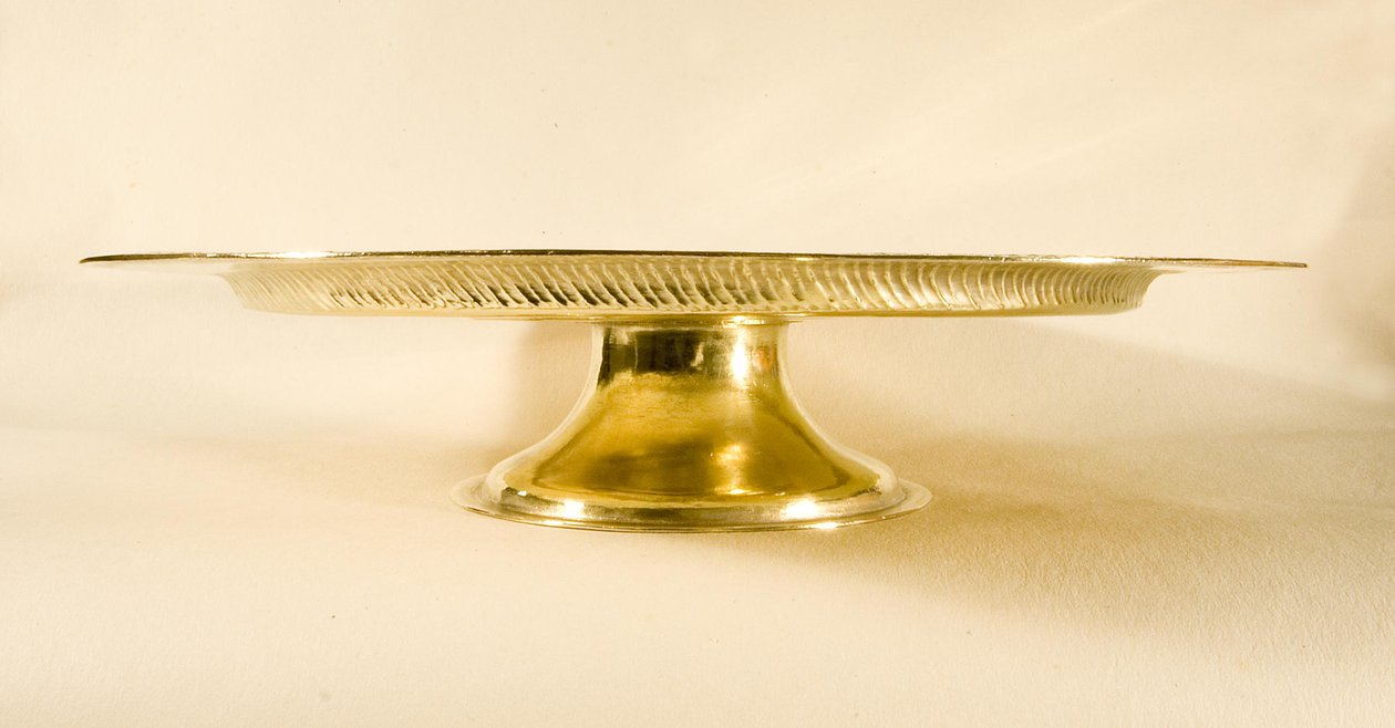 Salver di Carlo II su piede da William (attr. to) Normal