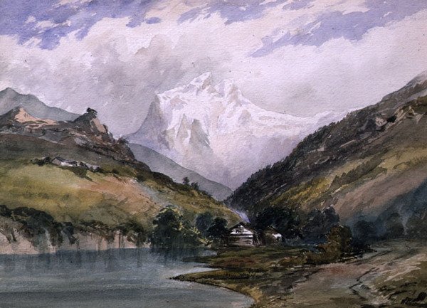 Wetterhorn, Oberland bernese da William (circle of) Callow