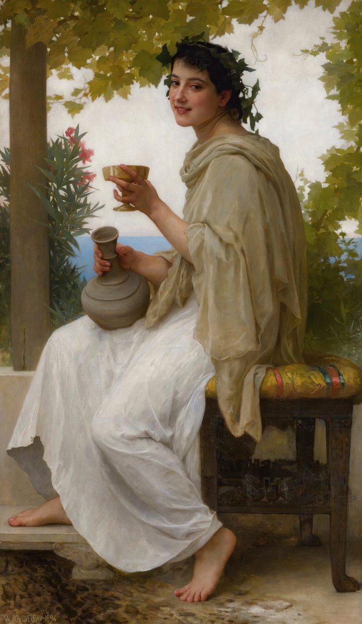 Baccante da William Adolphe Bouguereau