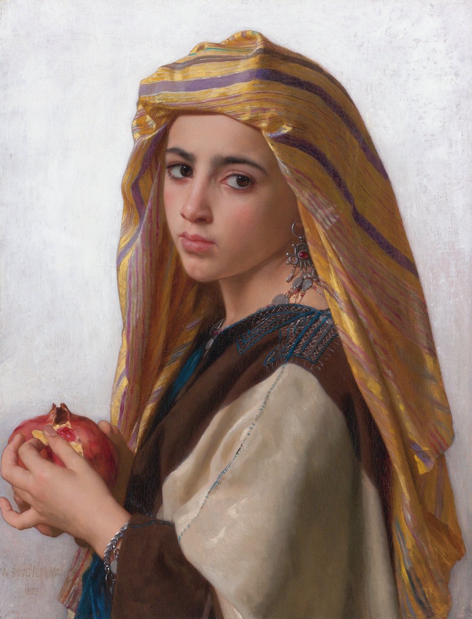 Ragazza con melograno da William Adolphe Bouguereau