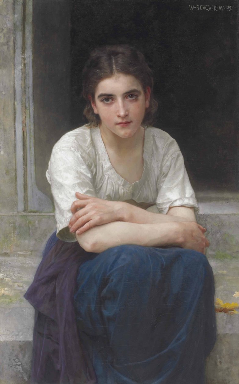 Fantasticherie sulla soglia da William Adolphe Bouguereau