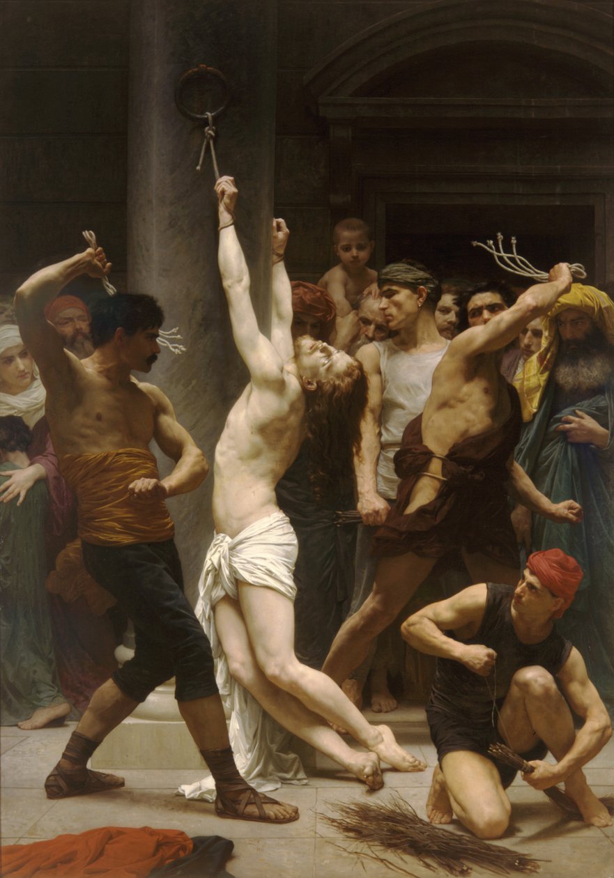 La flagellazione di Cristo da William Adolphe Bouguereau