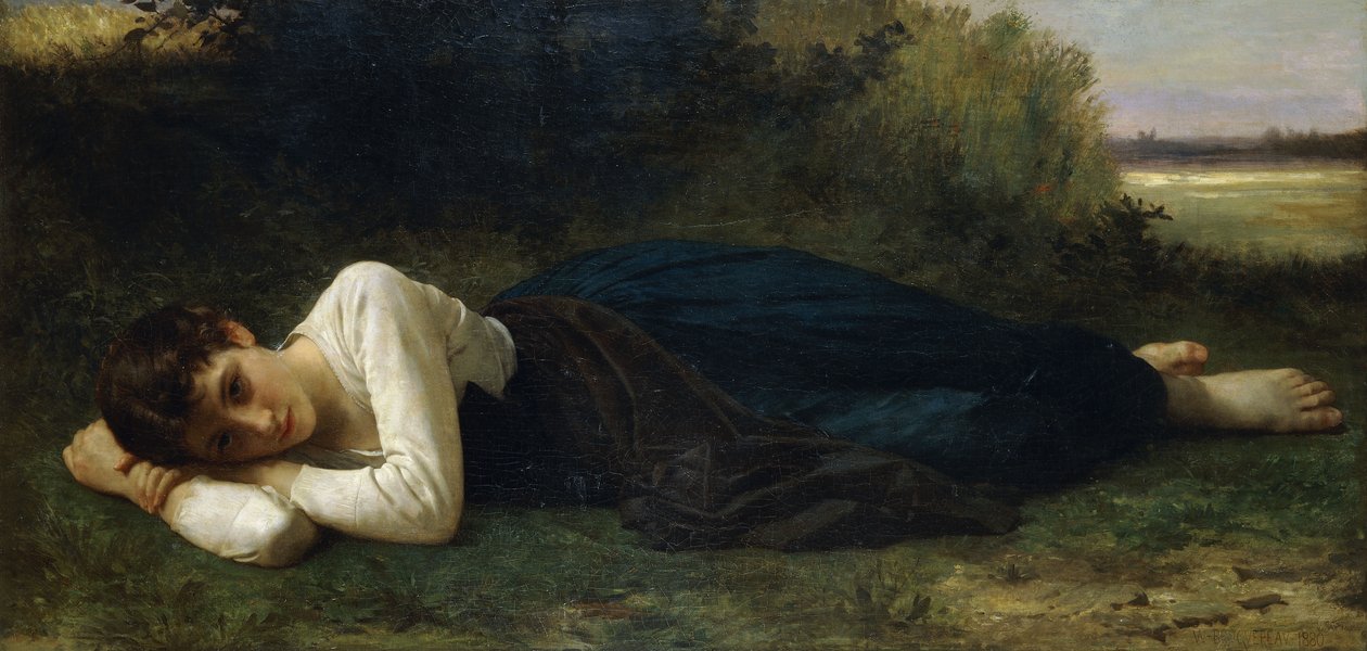 Il riposo da William Adolphe Bouguereau