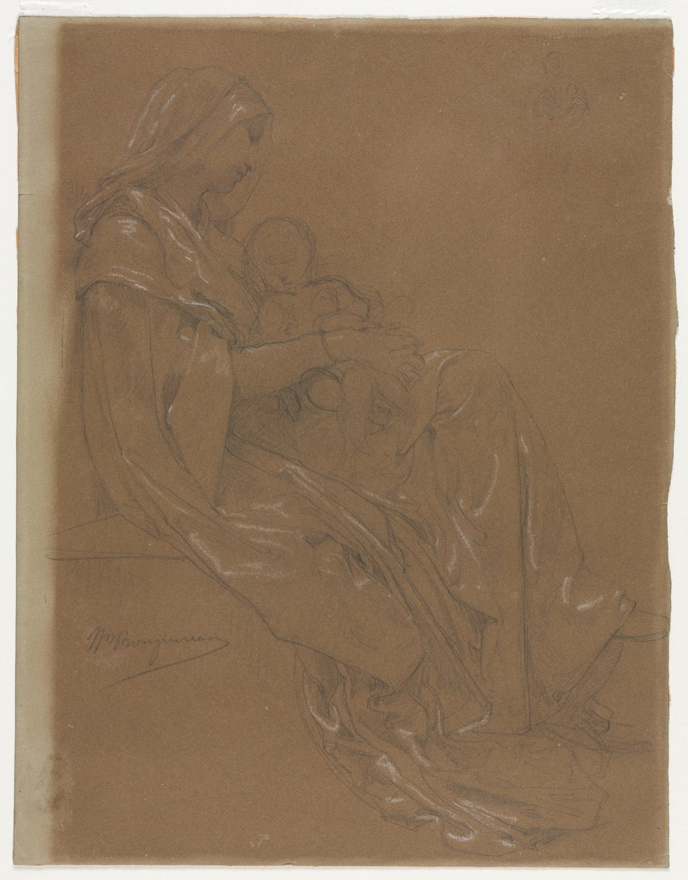 La Vergine e il Bambino da William Adolphe Bouguereau