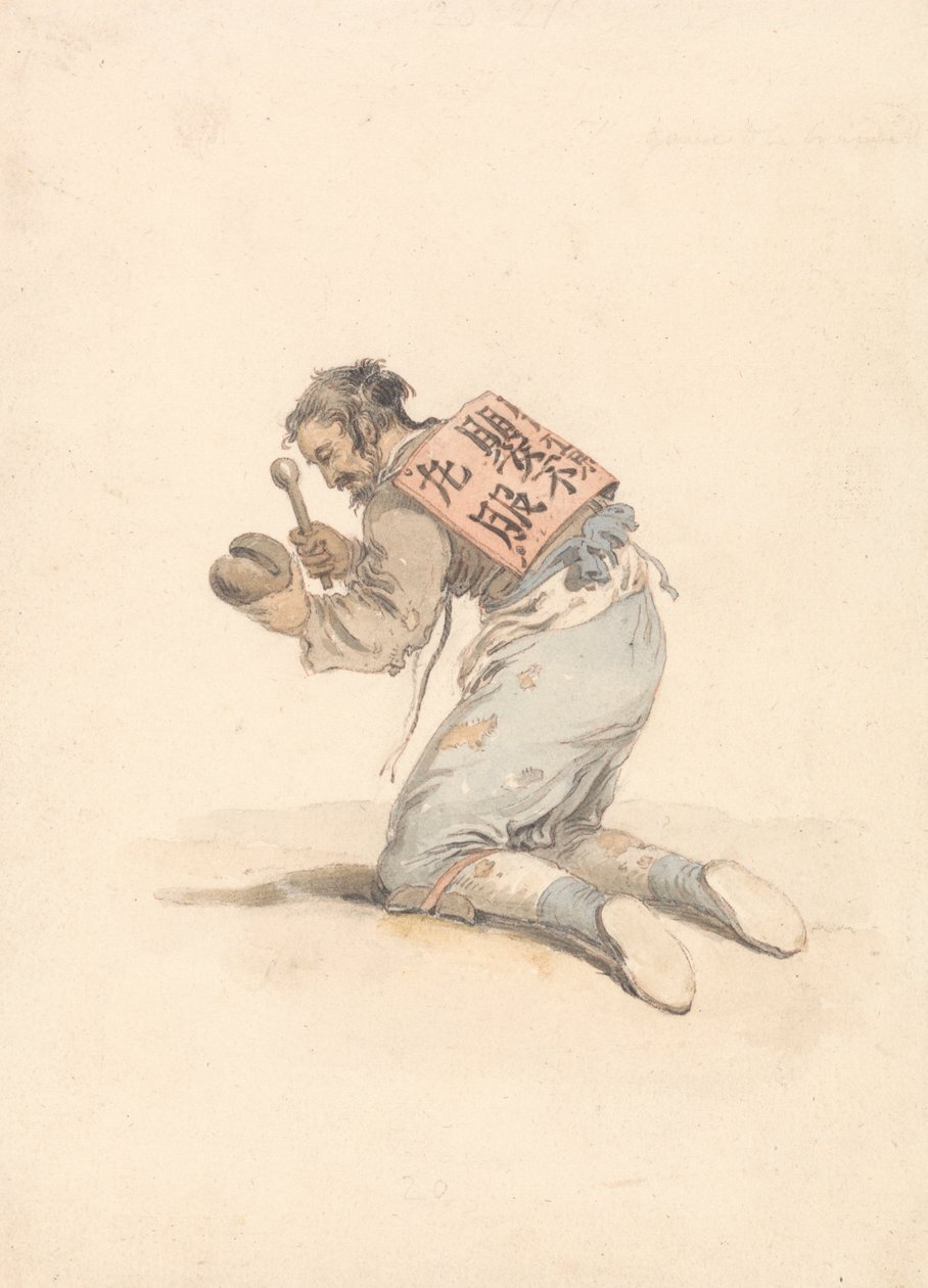 Un mendicante cinese da William Alexander