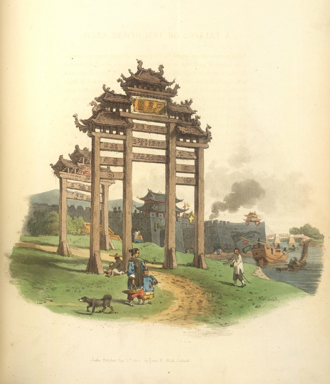 Un Pai-lou, o arco trionfale da William Alexander