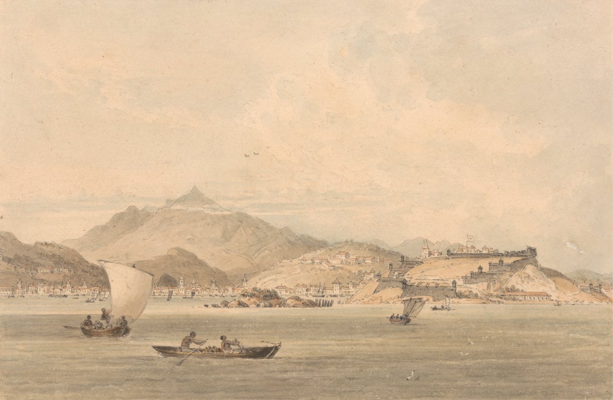 Una vista della costa della Cina da William Alexander