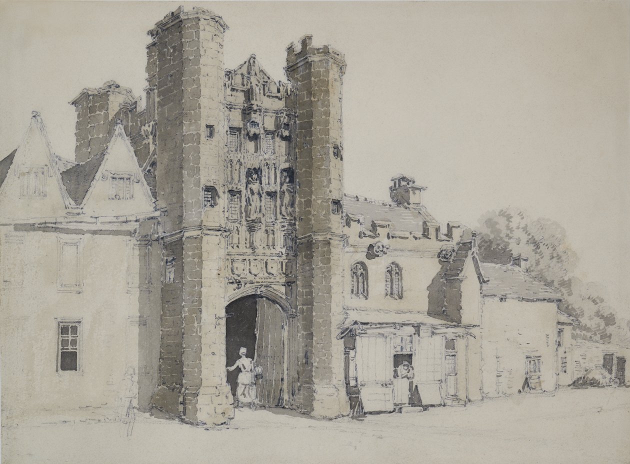 Palazzo dei Vescovi, Cattedrale di Wells da William Alexander