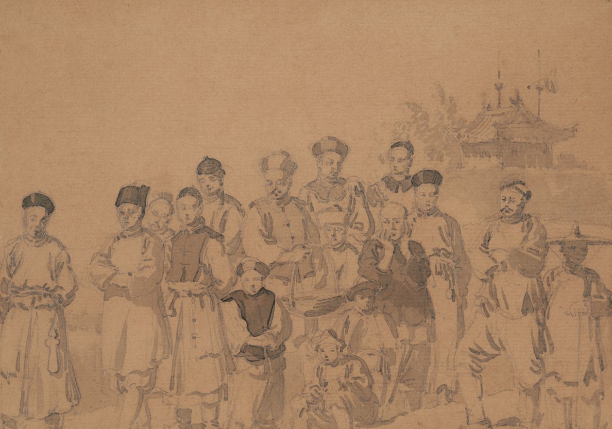 Gruppo di cinesi da William Alexander