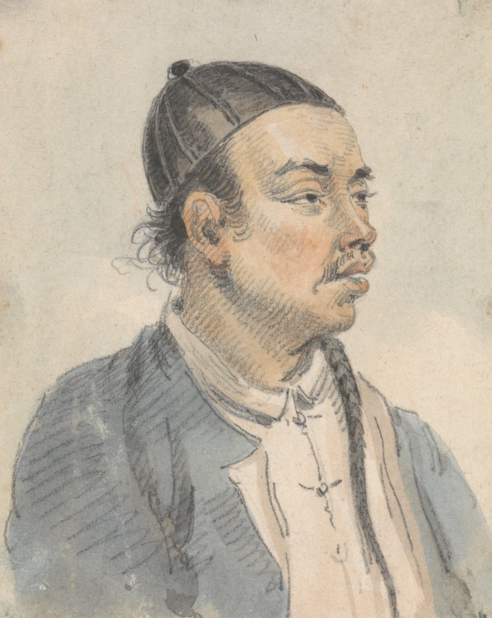 Ritratto di un uomo cinese da William Alexander