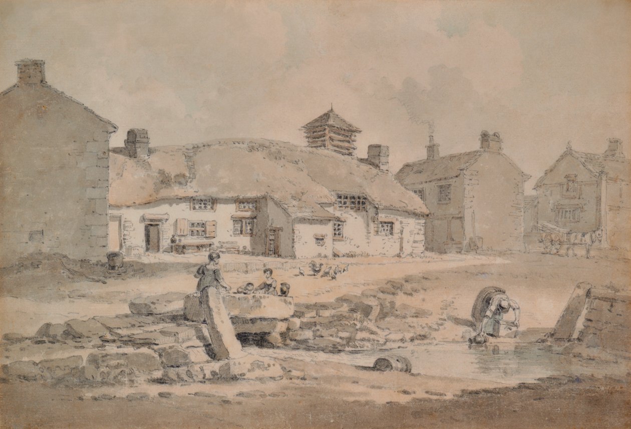 Scena di villaggio da William Alexander