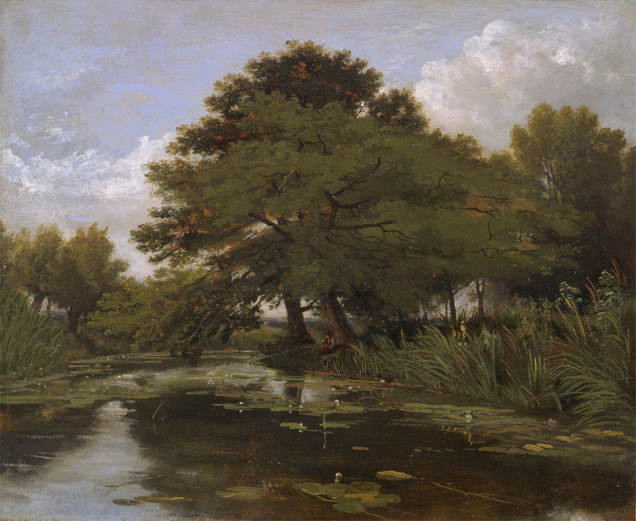 Sul fiume Isis, Waterperry, Oxfordshire da William Alfred Delamotte