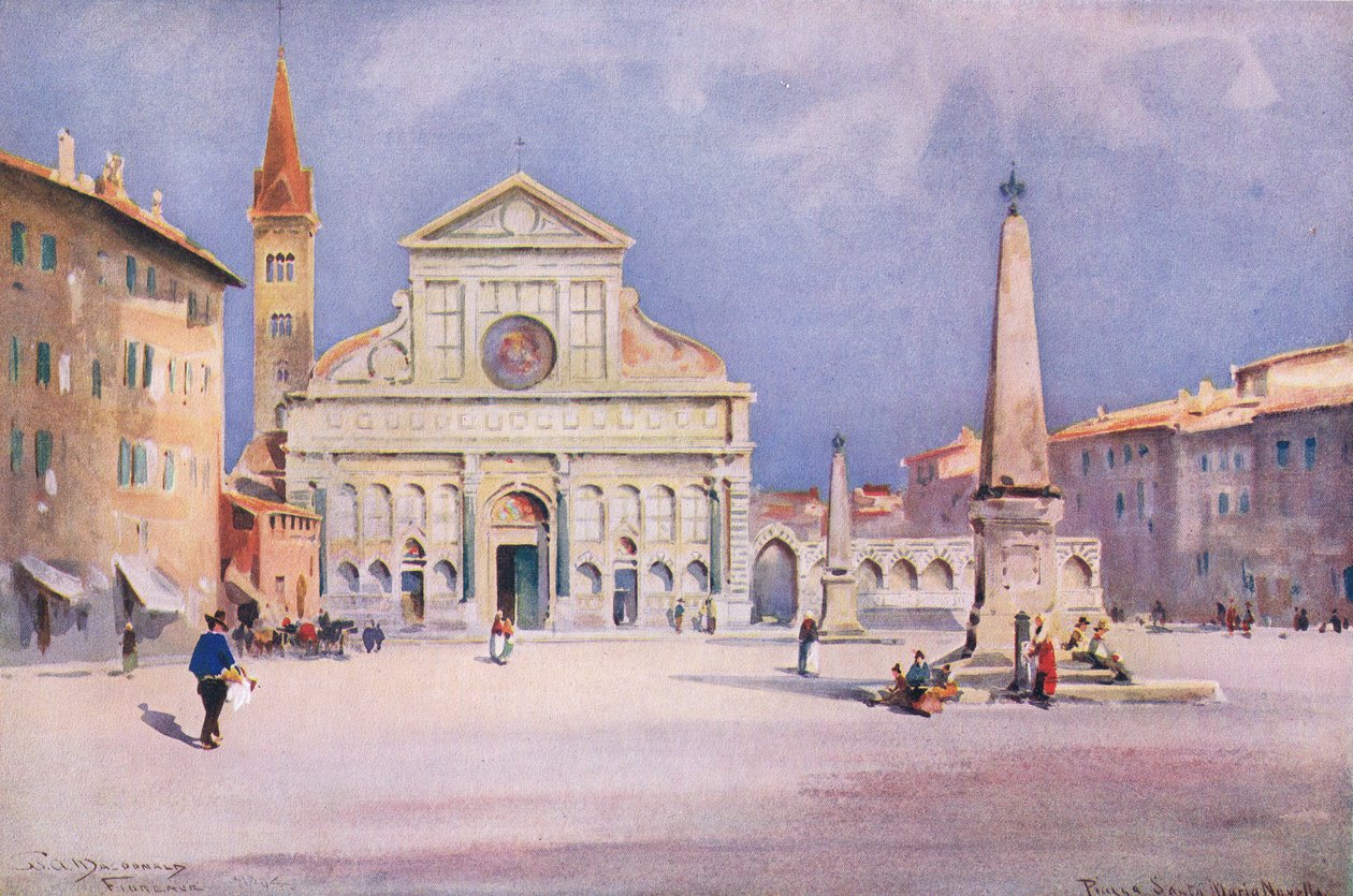Piazza S. Maria Novella, Firenze, da L