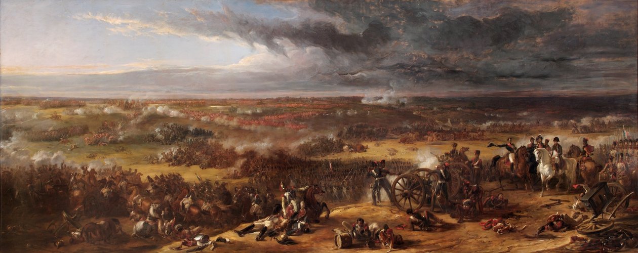 La Battaglia di Waterloo da William Allan