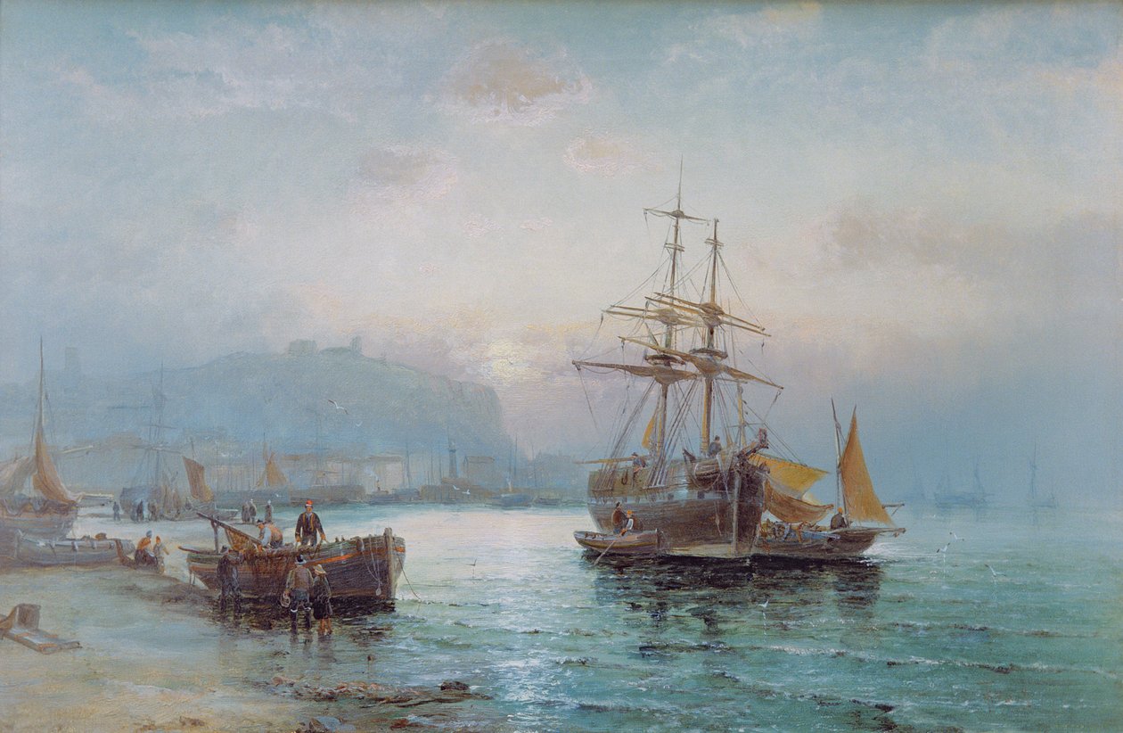 Porto di Scarborough da William Anslow Thornley