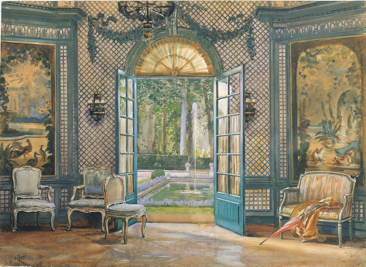 Il salone di musica della 
