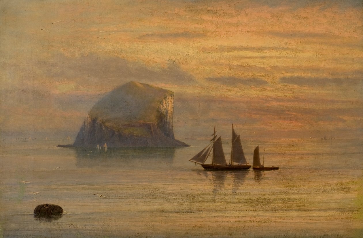 Senza titolo [The Bass Rock] da William Barclay