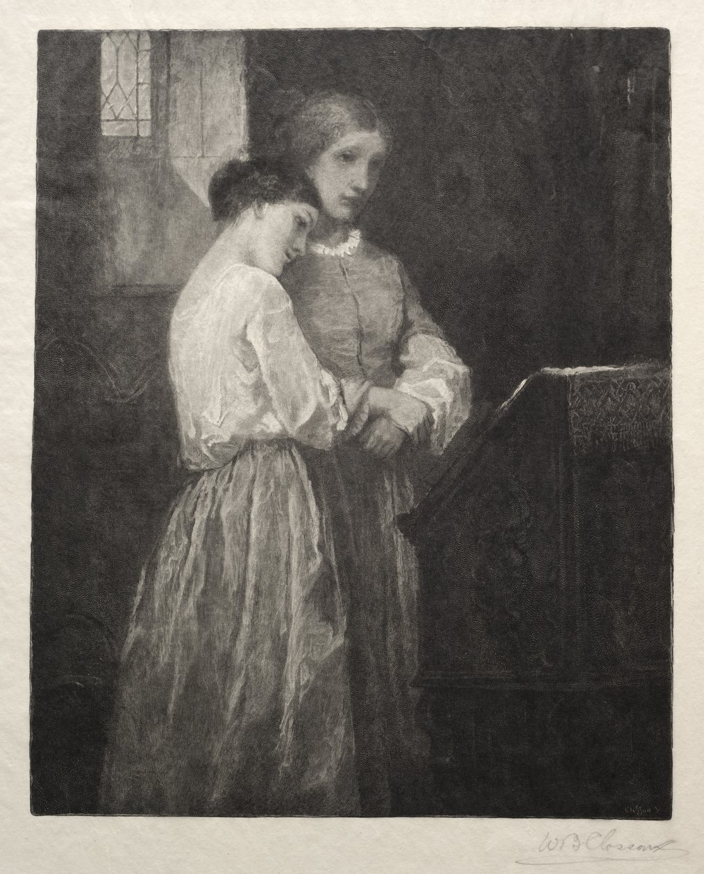 Gli Ascoltatori, 1887 da William Baxter Palmer Closson