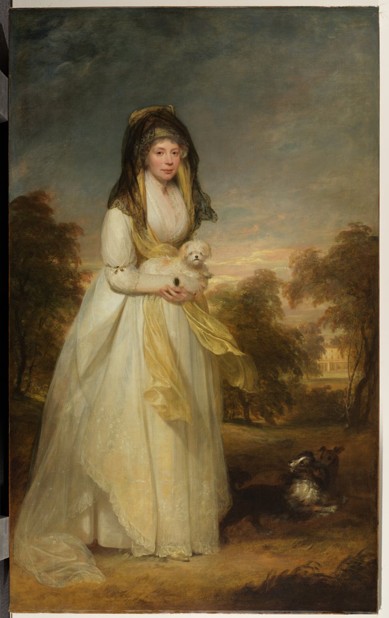 Ritratto della Regina Carlotta (1744-1818) da William Beechey