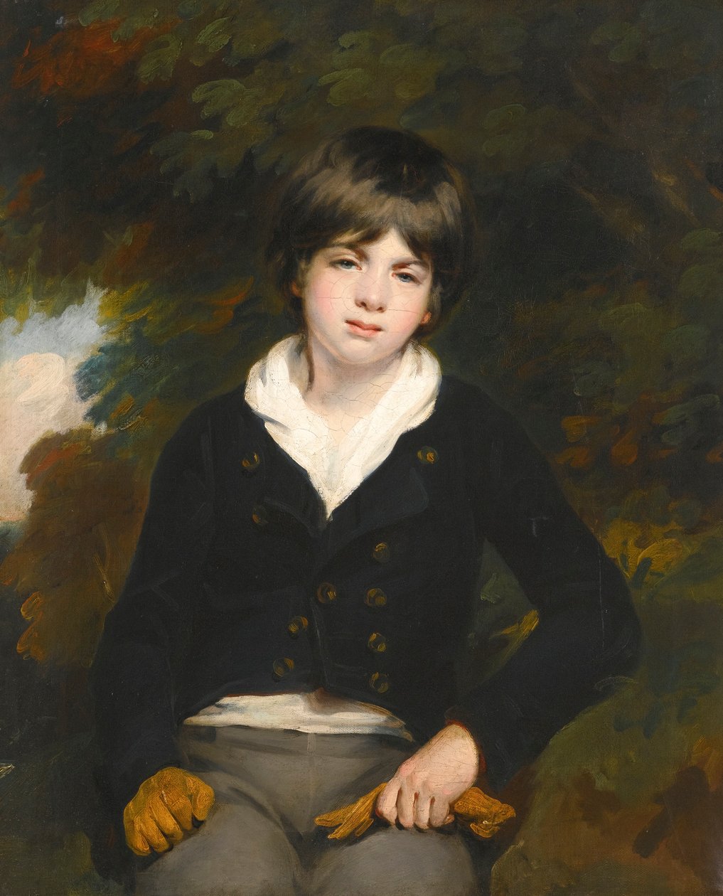 Ritratto di un ragazzo, che si dice essere il maestro Barker da William Beechey