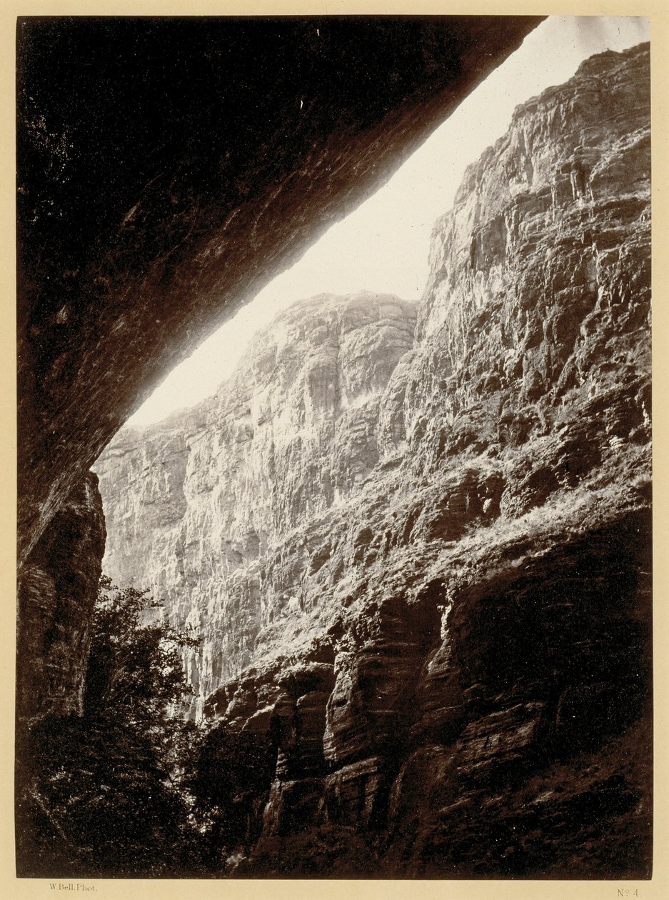 Cañon del Kanab Wash, fiume Colorado, sguardo verso sud da William Bell