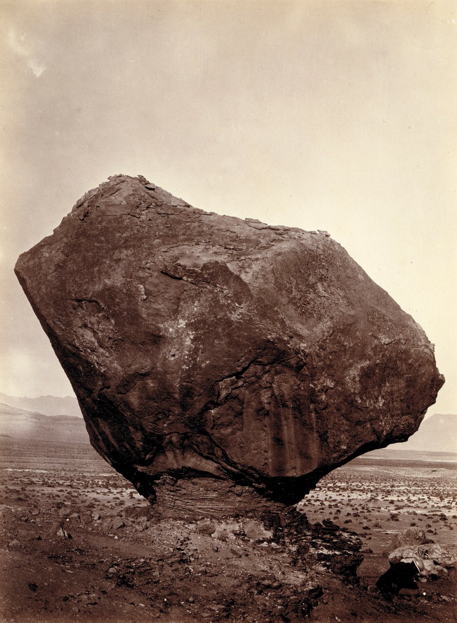 Roccia arroccata, Rocker Creek, Arizona da William Bell