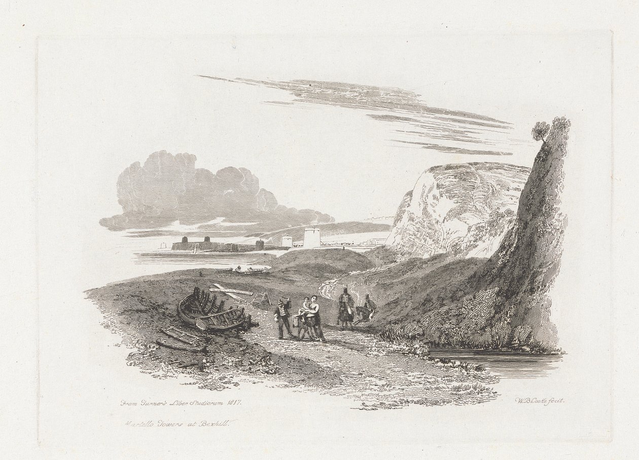 Torri Martello a Bexhill da William Bernard Cooke