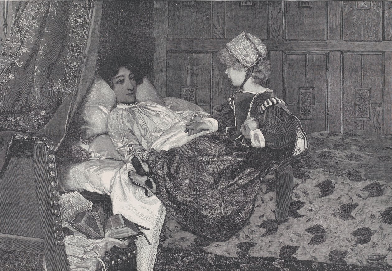 Sempre benvenuto, da Illustrated London News da William Biscombe Gardner