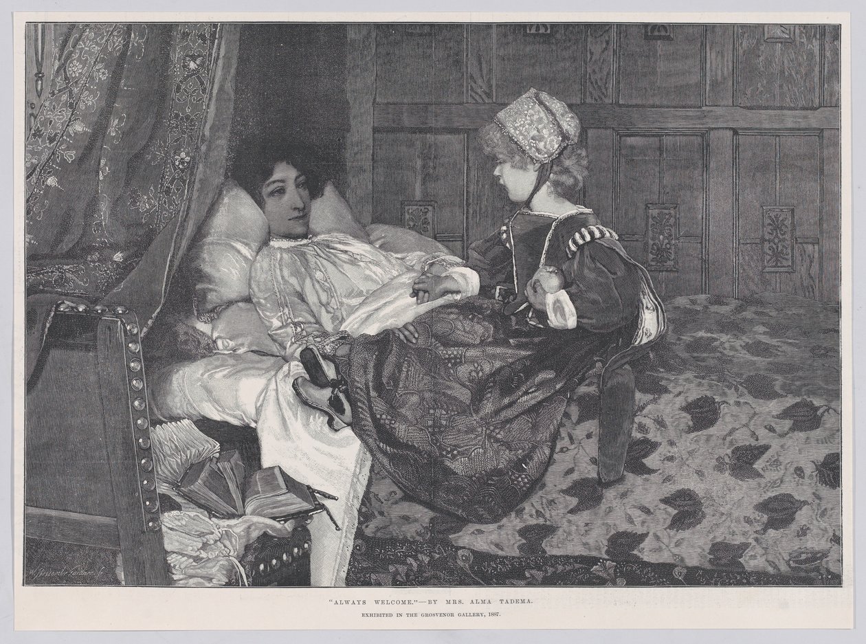 Sempre benvenuti, da "The Illustrated London News". da William Biscombe Gardner