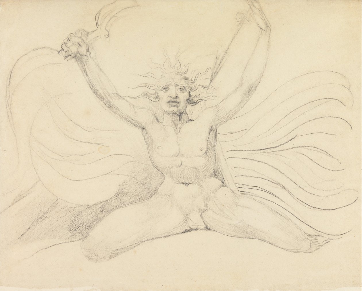 Albion Costringe i Quattro Zoas ai Loro Compiti Propri da William Blake