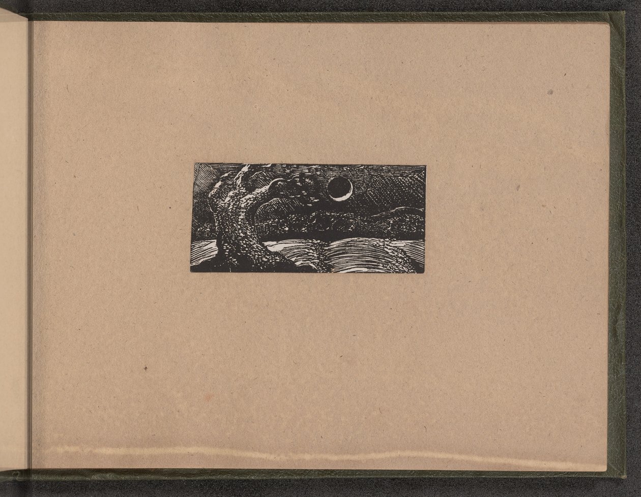 Albero abbattuto e raccolti schiacciati da William Blake