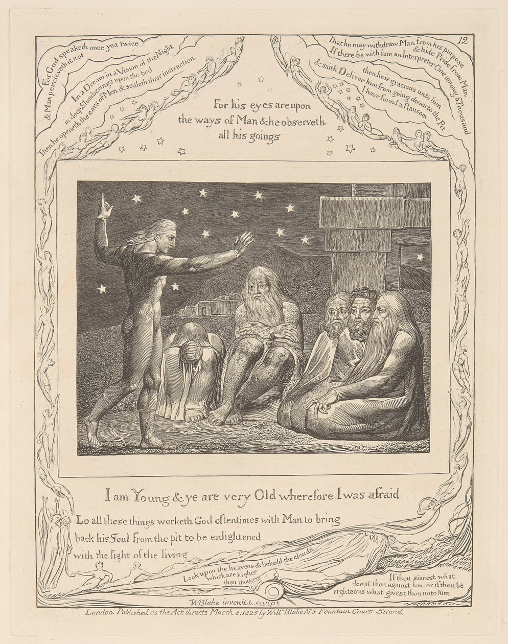 Libro di Giobbe, Tavola 12, L