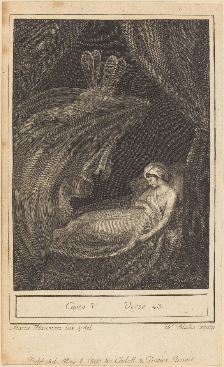 Canto V, Verso 43 da William Blake