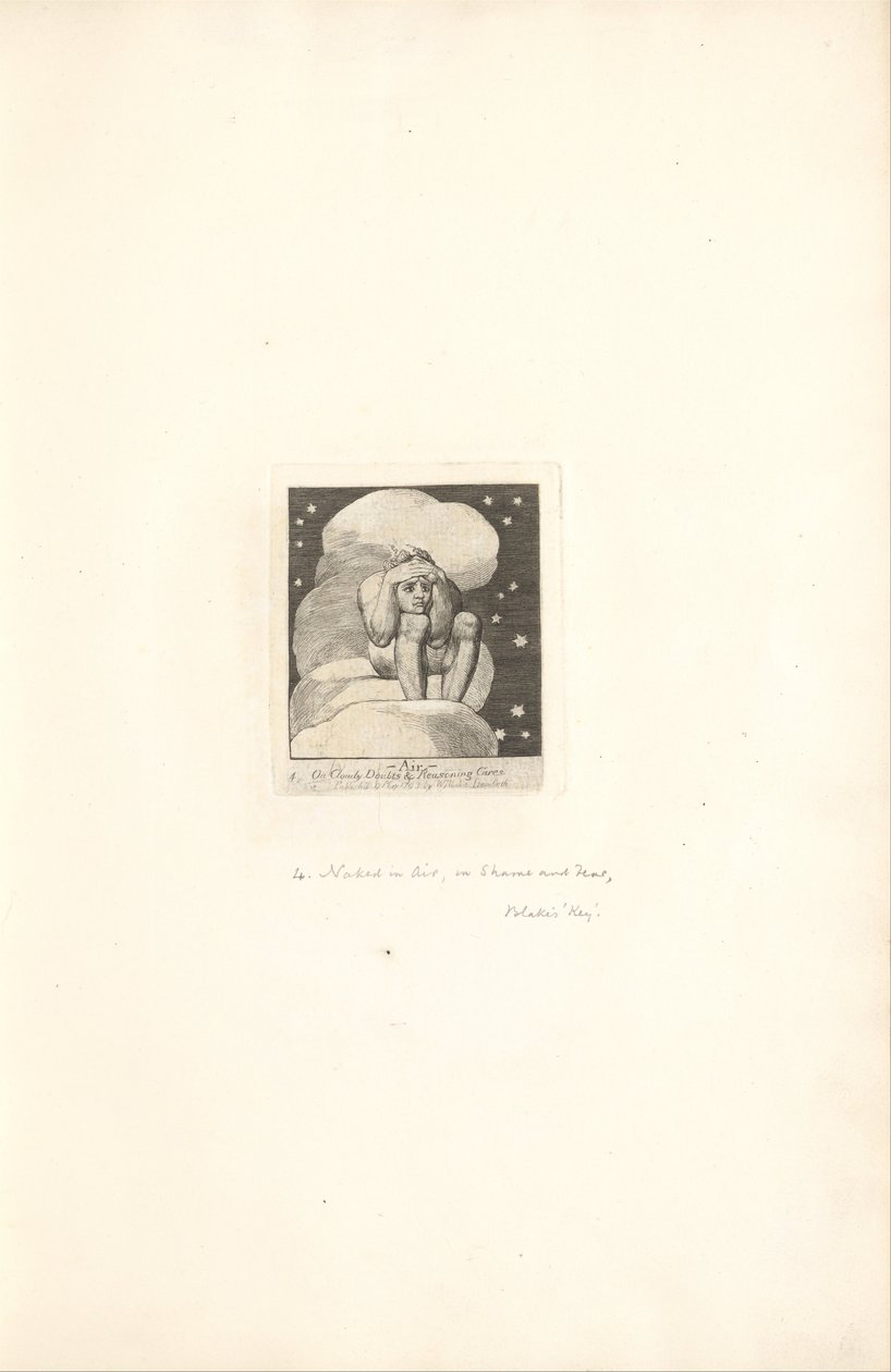 Per i Sessi - Le Porte del Paradiso, Tavola 6, Aria da William Blake