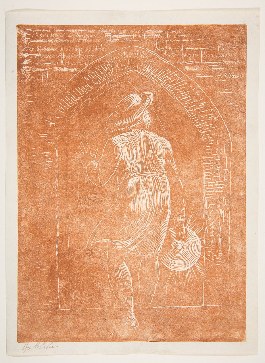 Frontispiz zu Jerusalem, die Emanation des großen Albion da William Blake