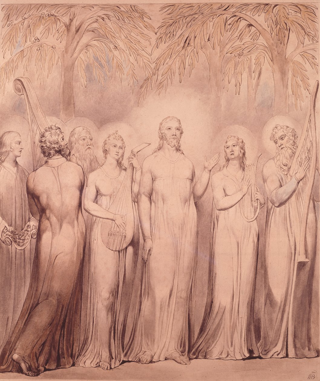 Inno di Cristo e degli Apostoli da William Blake