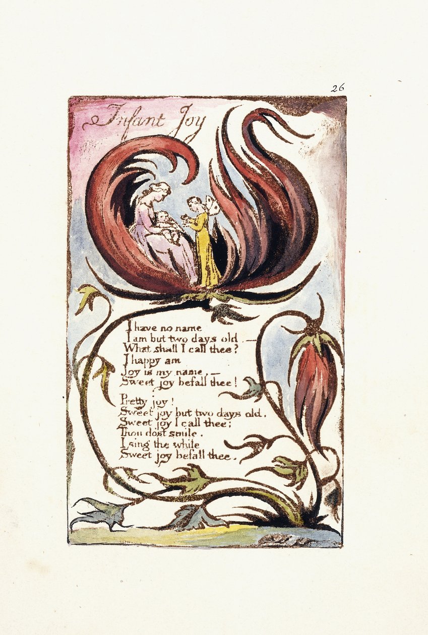 Gioia infantile da William Blake