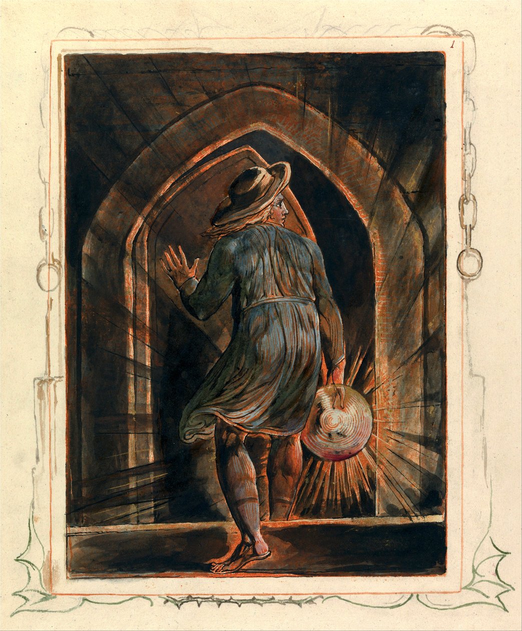 Gerusalemme, Tavola 1, Frontespizio da William Blake