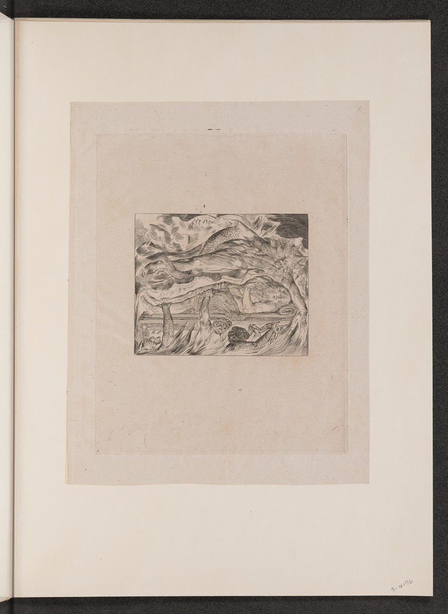 I Sogni Malvagi di Giobbe da William Blake