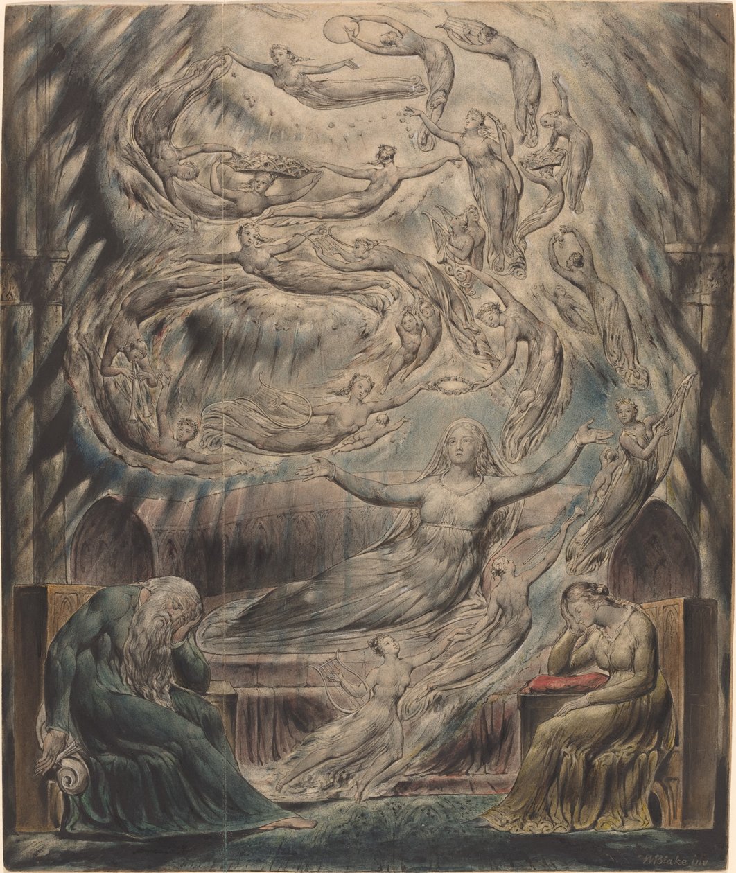 Il sogno della regina Caterina da William Blake