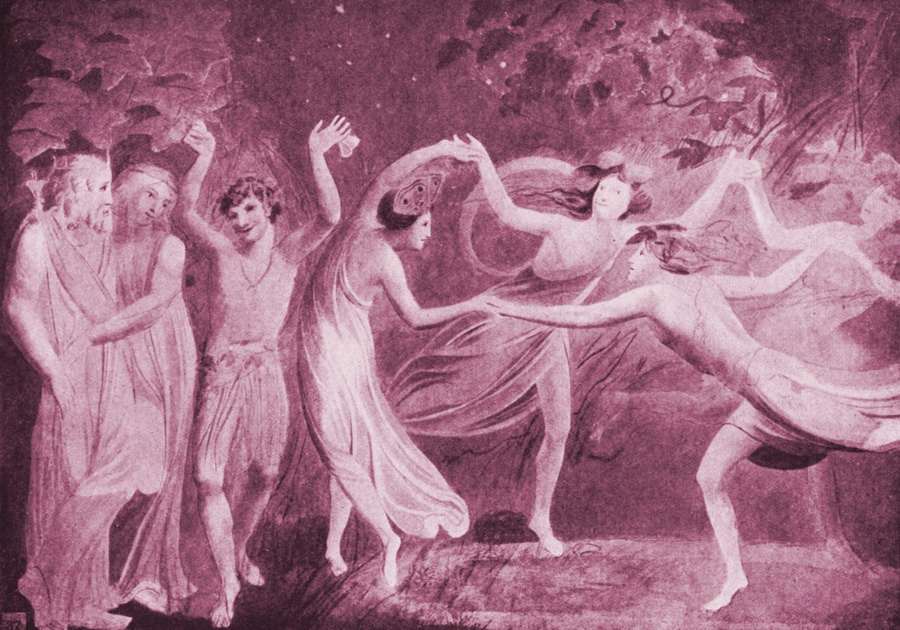 Sogno di una notte di mezza estate di Shakespeare da William Blake