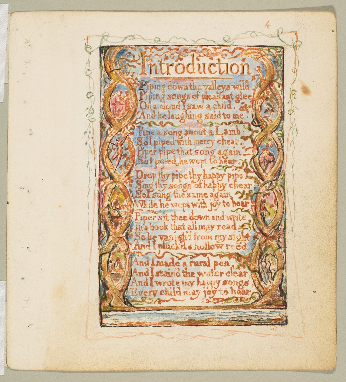 Songs of Innocence: Einleitung da William Blake