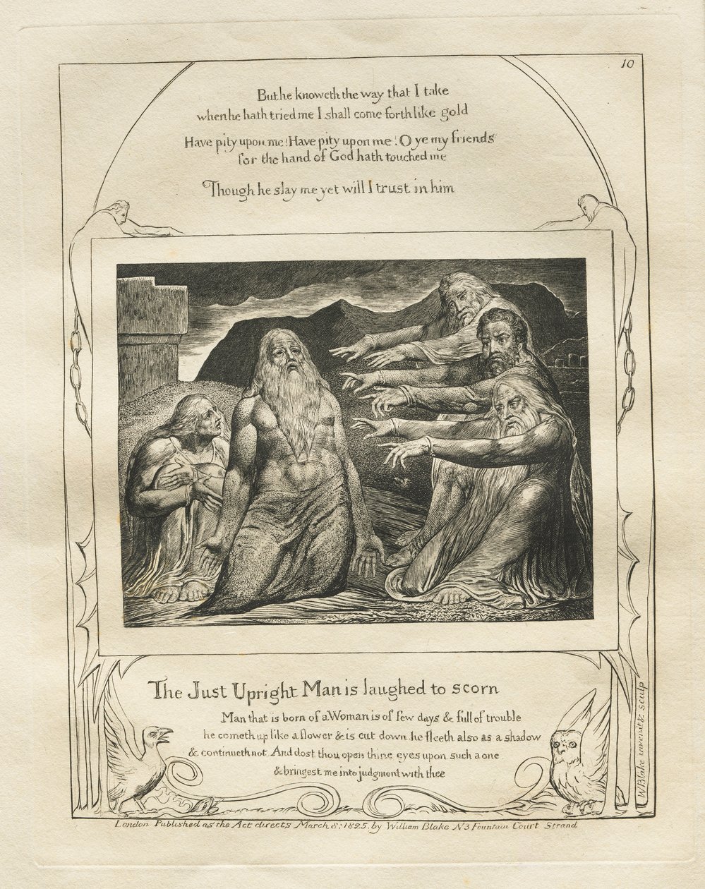 Il Libro di Giobbe: Tav. 10, L