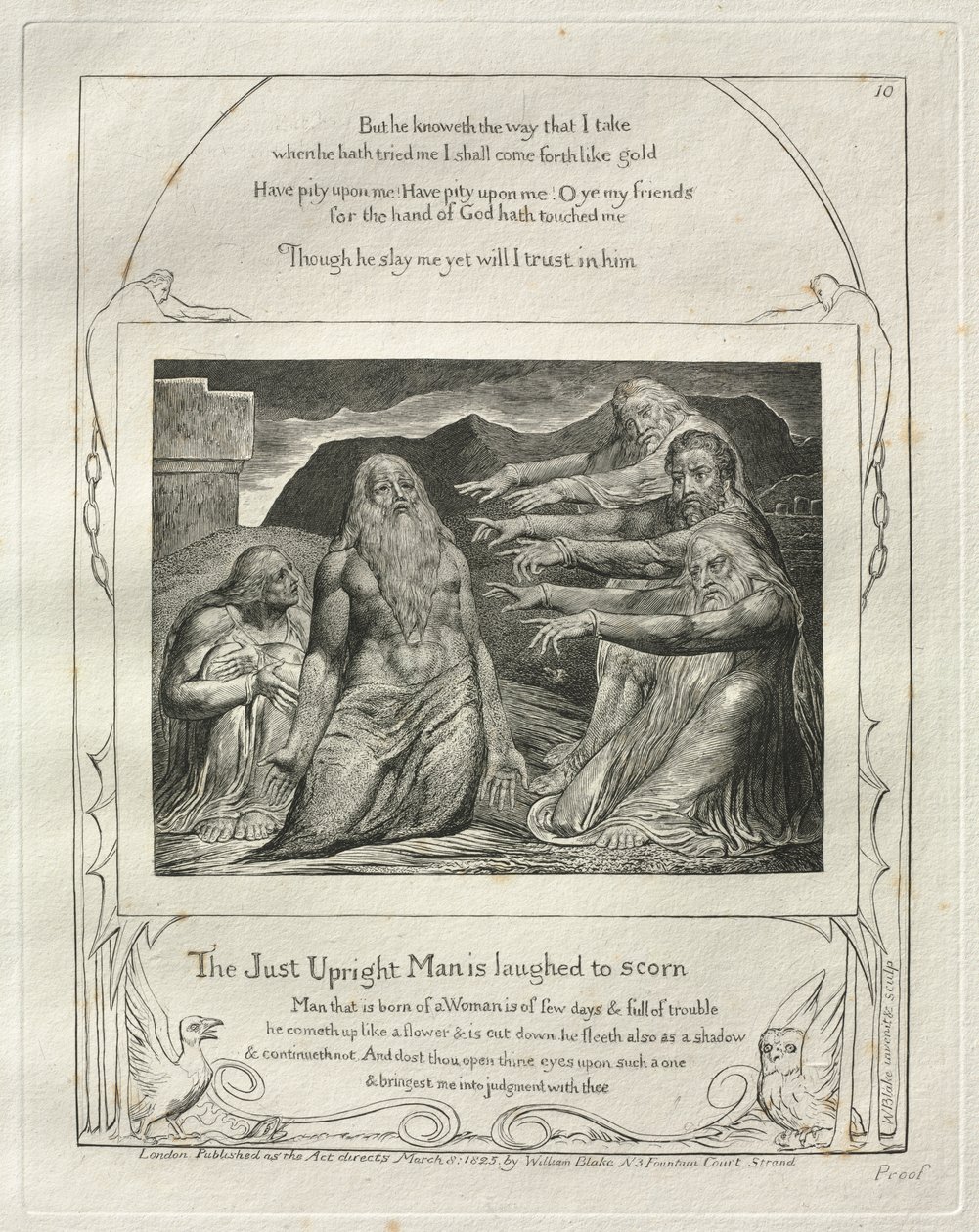 Il Libro di Giobbe: Tav. 10, L