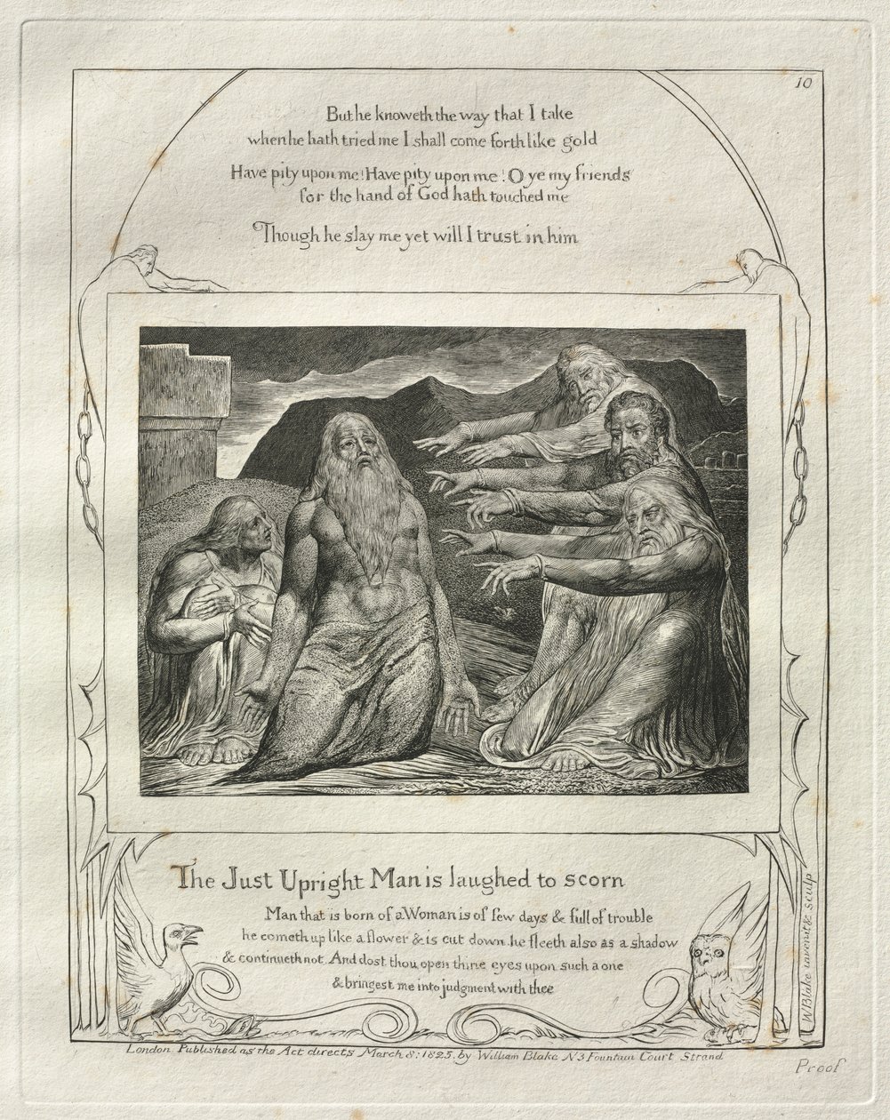 Il Libro di Giobbe: Tav. 10, L