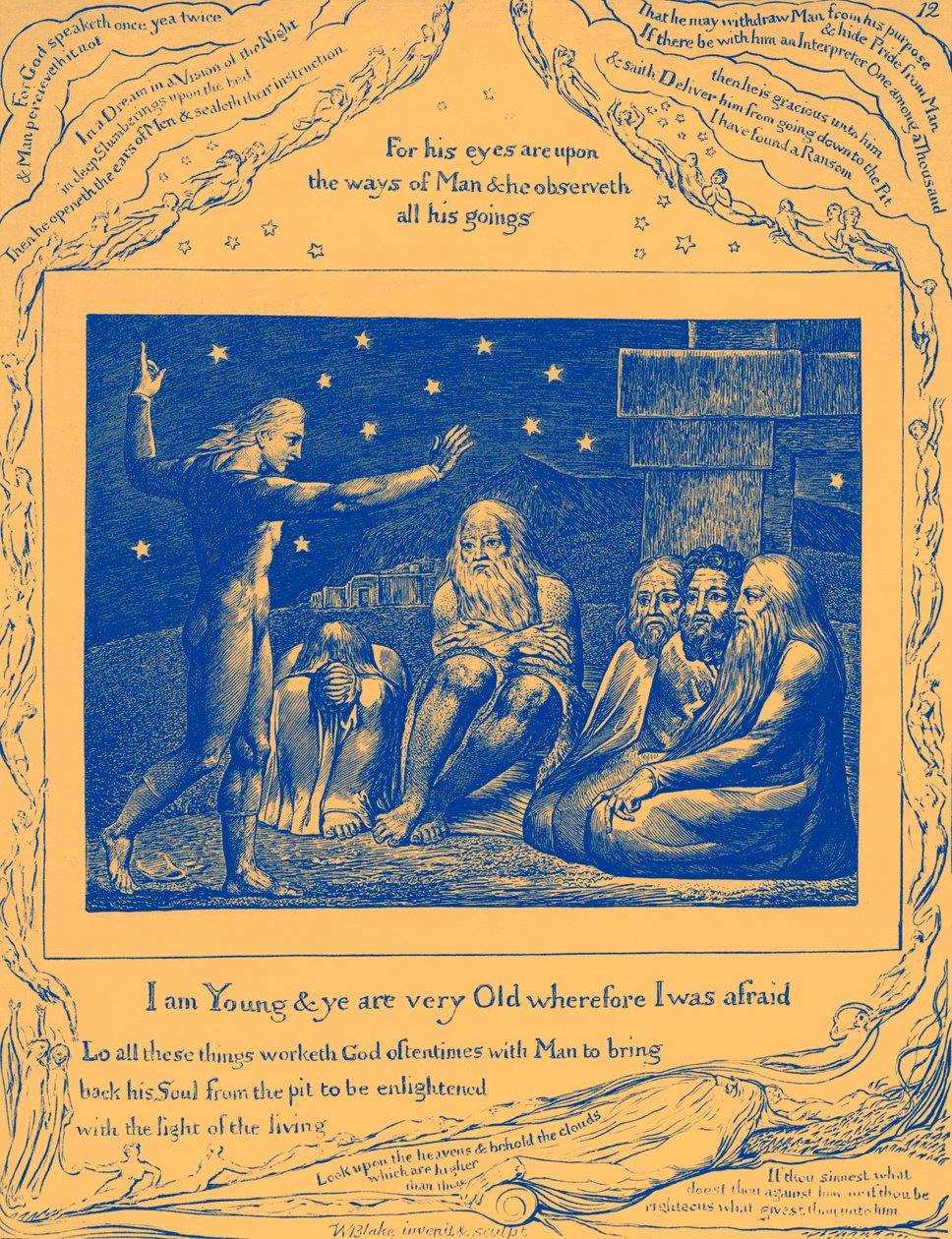 Il libro di Giobbe, illustrazioni di William Blake da William Blake