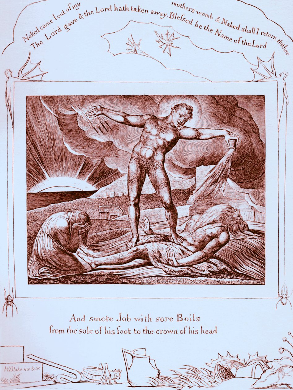 Il Libro di Giobbe, illustrazioni di William Blake da William Blake