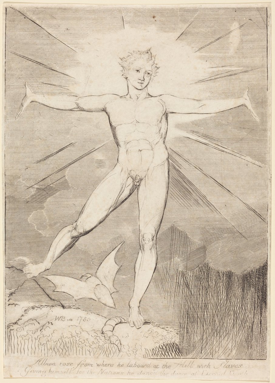 La danza di Albione (Giorno lieto) da William Blake